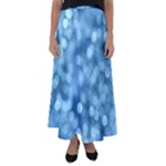 Light Reflections Abstract No8 Cool Flared Maxi Skirt