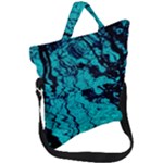 Cold Reflections Fold Over Handle Tote Bag