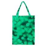 Light Reflections Abstract No10 Green Classic Tote Bag