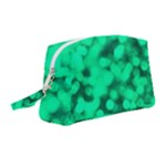 Light Reflections Abstract No10 Green Wristlet Pouch Bag (Medium)