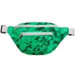 Light Reflections Abstract No10 Green Fanny Pack