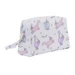 Unicorn Cats Pattern 2 Wristlet Pouch Bag (Medium)