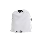 Cats Pattern Example Drawstring Pouch (Medium)