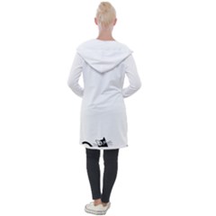 Longline Hooded Cardigan 