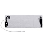 Cats Pattern Example Roll Up Canvas Pencil Holder (M)