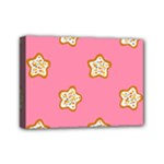 Cookies Pattern Pink Mini Canvas 7  x 5  (Stretched)