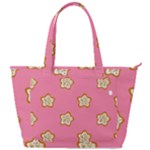 Cookies Pattern Pink Back Pocket Shoulder Bag 