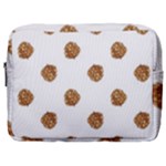 Pine cones White Make Up Pouch (Large)