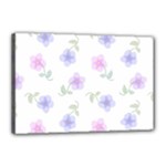 Flowers Pattern Canvas 18  x 12  (Stretched)