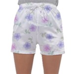 Flowers Pattern Sleepwear Shorts