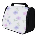 Flowers Pattern Full Print Travel Pouch (Small)
