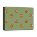 Pine cones green Deluxe Canvas 16  x 12  (Stretched) 