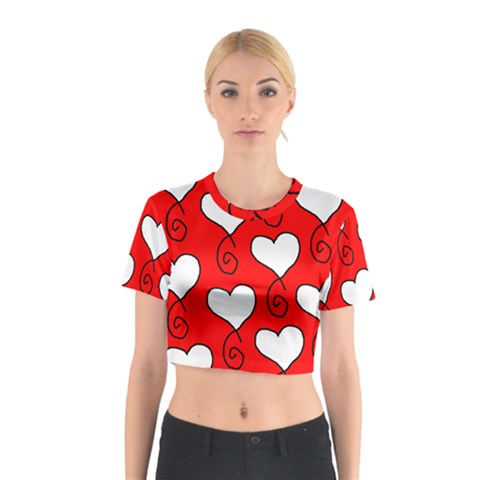 S1e1sue Cotton Crop Top from ArtsNow.com