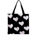 Zipper Grocery Tote Bag 