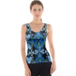 Rare Excotic Blue Flowers In The Forest Of Calm And Peace Tank Top