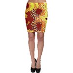 Sunflowers Bodycon Skirt