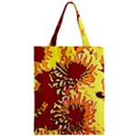 Sunflowers Zipper Classic Tote Bag