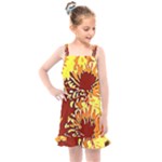 Sunflowers Kids  Overall Dress