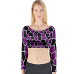 S1e1tina Long Sleeve Crop Top