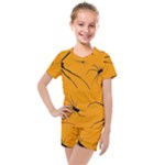 Scary Long Leg Spiders Kids  Mesh Tee and Shorts Set