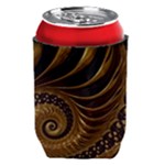 Shell Fractal In Brown Can Holder