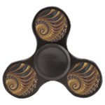 Shell Fractal In Brown Finger Spinner