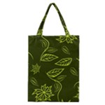 Folk flowers print Floral pattern Ethnic art Classic Tote Bag