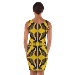 Wrap Front Bodycon Dress 