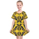 Abstract pattern geometric backgrounds  Abstract geometric design    Kids  Smock Dress
