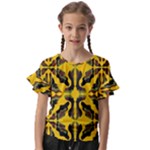 Abstract pattern geometric backgrounds  Abstract geometric design    Kids  Cut Out Flutter Sleeves