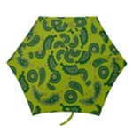 Floral pattern paisley style Paisley print. Doodle background Mini Folding Umbrellas