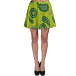 Floral pattern paisley style Paisley print. Doodle background Skater Skirt