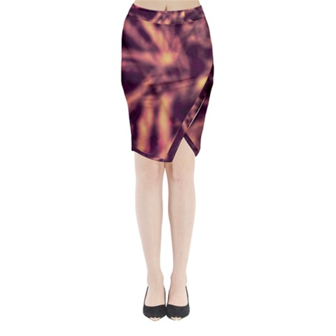 Topaz  Abstract Stars Midi Wrap Pencil Skirt from ArtsNow.com