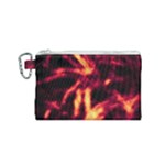 Lava Abstract Stars Canvas Cosmetic Bag (Small)