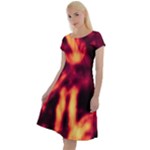 Lava Abstract Stars Classic Short Sleeve Dress