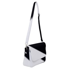 Shoulder Bag with Back Zipper 