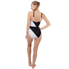 High Neck One Piece Swimsuit 