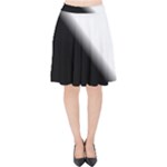 Gradient Velvet High Waist Skirt