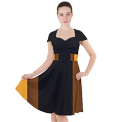 Cap Sleeve Midi Dress 