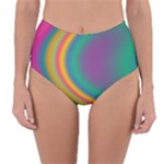 Gradientcolors Reversible High-Waist Bikini Bottoms
