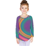 Gradientcolors Kids  Long Sleeve Tee