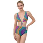 Gradientcolors Tied Up Two Piece Swimsuit