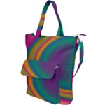 Gradientcolors Shoulder Tote Bag