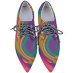 Gradientcolors Pointed Oxford Shoes