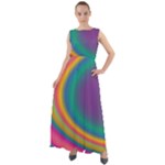 Gradientcolors Chiffon Mesh Boho Maxi Dress