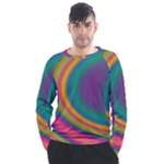 Gradientcolors Men s Long Sleeve Raglan Tee