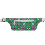 Abstract Illustration With Eyes Active Waist Bag