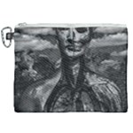 Bw Creepy Fantasy Scene Artwork Canvas Cosmetic Bag (XXL)