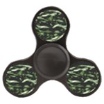 Green  Waves Abstract Series No5 Finger Spinner