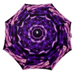 Purple  Waves Abstract Series No1 Straight Umbrellas